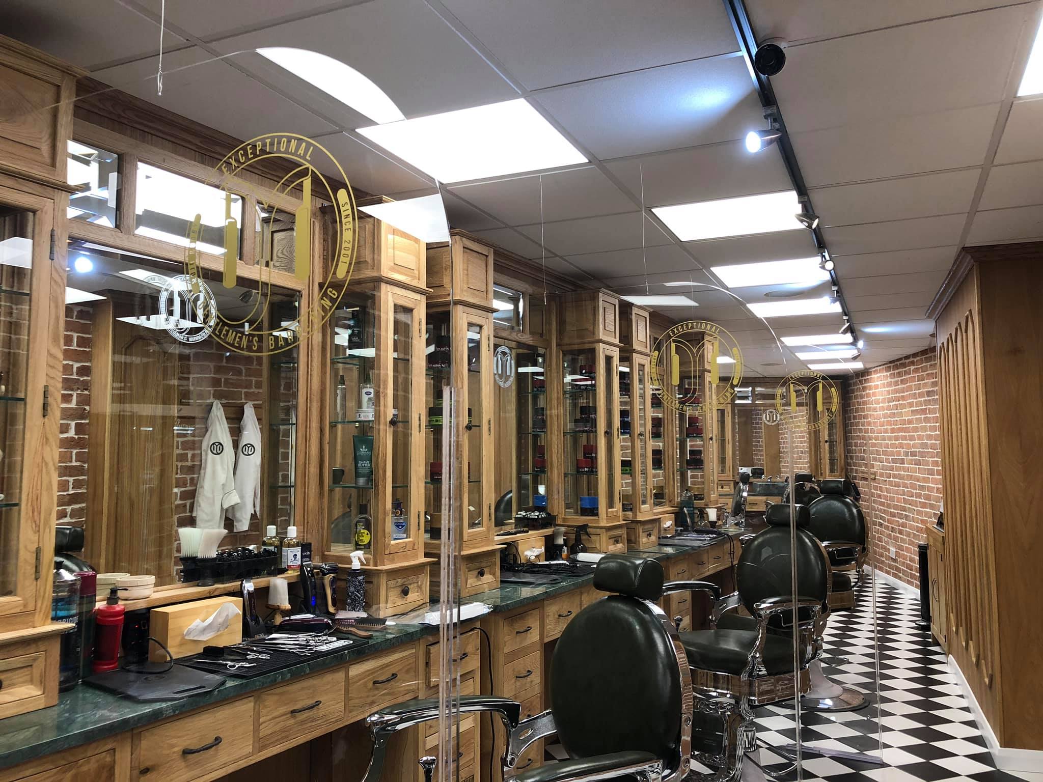 Mojo Barbers Shop Signage & Branding Including Window Graphics