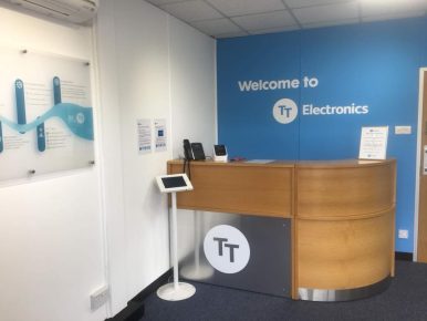 TT Electronics Office Branding & Signage