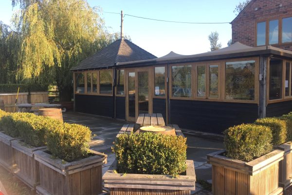 Restaurant Window Film Branding Decals