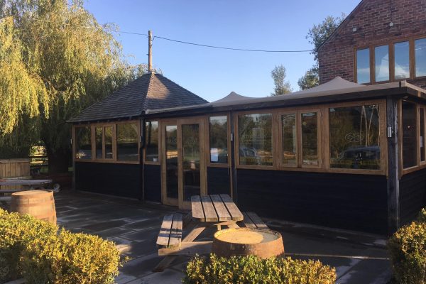 Restaurant Window Film Branding Decals